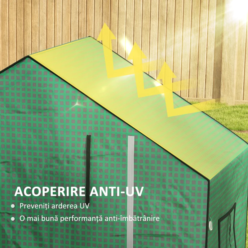 Outsunny Husa de Rezerva pentru Sera Tunel, Verde