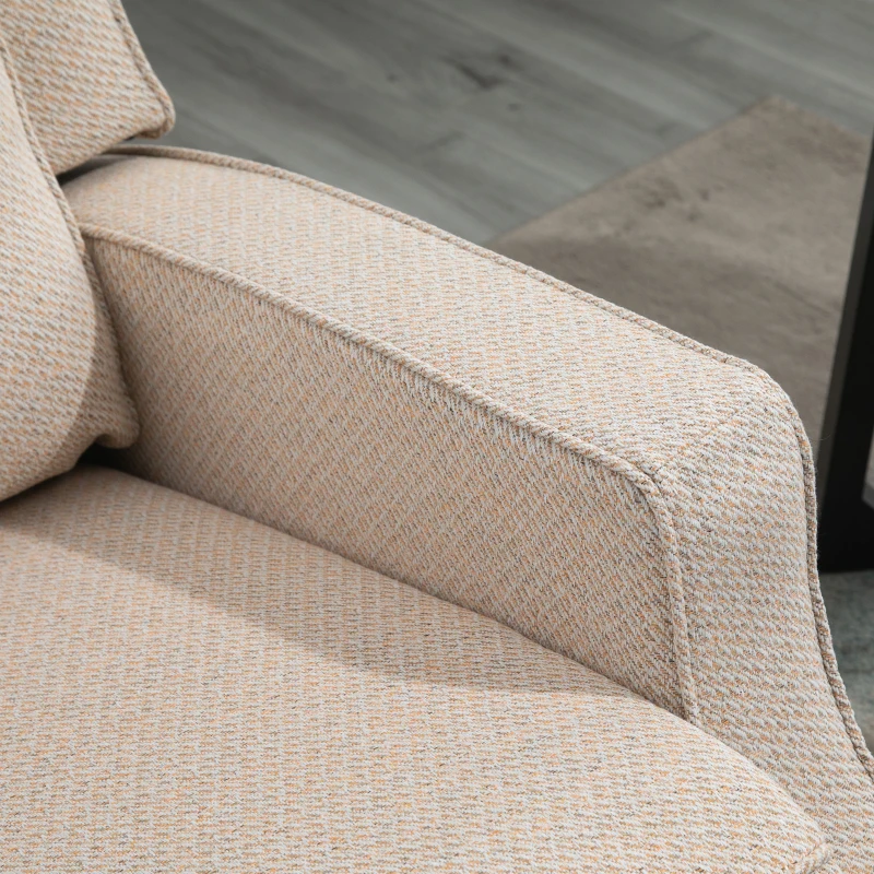 HOMCOM Fotoliu Rabatabil 150° – Electric, Port USB, Bej