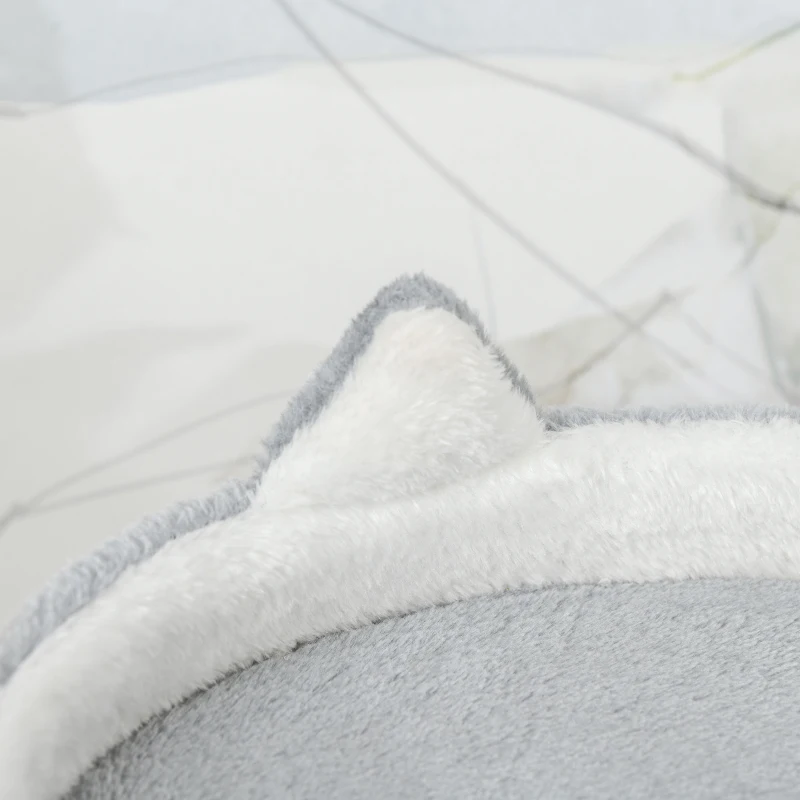 PawHut Arranhador para Gatos Médio de 5 Níveis com Plataforma Ninho Postes de Sisal Escada e Bola Suspensa 60x40x100 cm Cinza