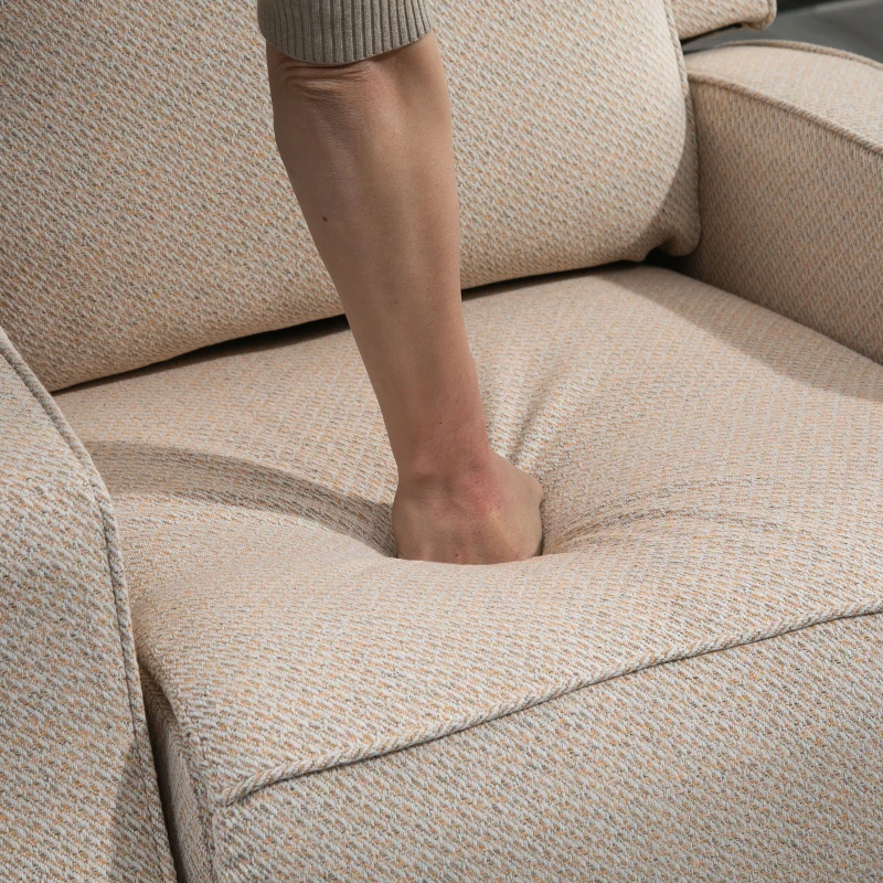 HOMCOM Fotoliu Rabatabil 150° – Electric, Port USB, Bej