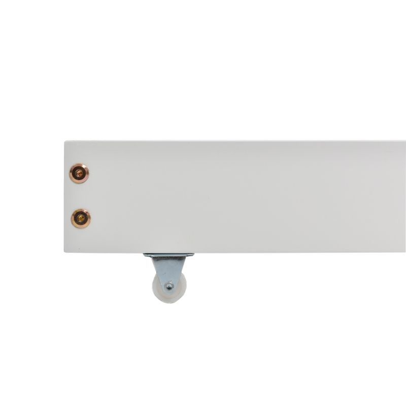 Children's Cabin Bunk Bed Frame with Slide & Ladder, Adjustable Lower Bed, Kids Storage, 207x215x110cm, White