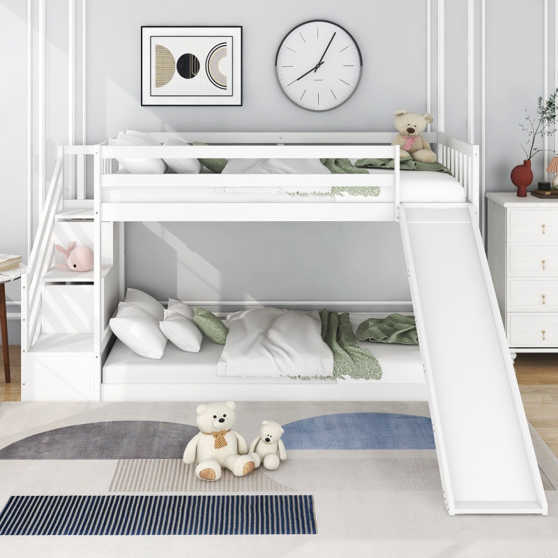 White loft bed online
