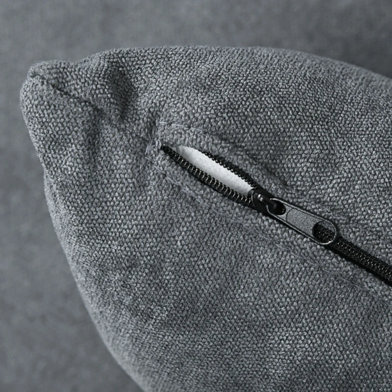 HOMCOM Uitklapbare slaapbank, 2-zits, tot 200 kg, Houten frame, 155x90x88,5cm, Donkergrijs