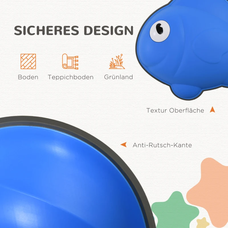 AIYAPLAY Kamienie Balansowe, zestaw 9 sztuk, antypoślizgowe, układalne, Do użytku wewnątrz i na zewnątrz, Kolorowe