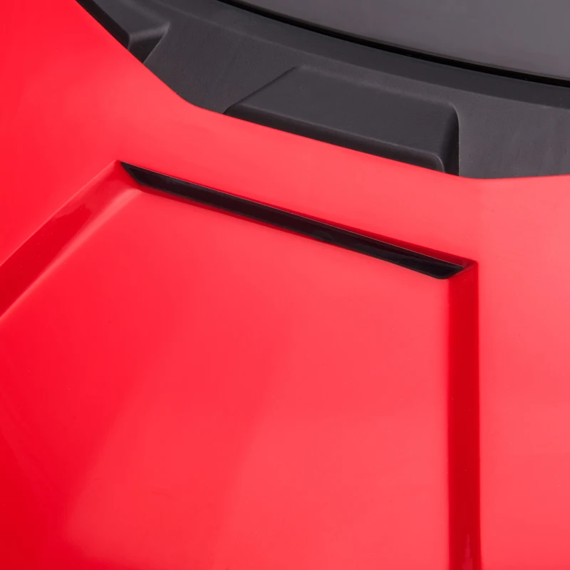 HOMCOM kindervoertuig 2 rijmodi Lamborghini SIAN SUV auto speelgoed elektrische auto met afstandsbediening extra brede banden muziek (MP3 / USB) licht 3–5 jaar PP metaal rood 108 x 62 x 40 cm
