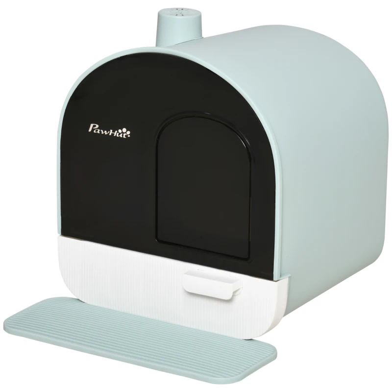 PawHut Litiere inchisa pentru Pisici – Cu Tava Detasabila & Filtru