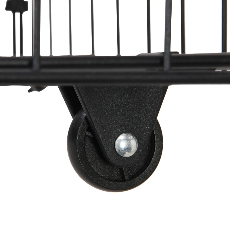 Upholstered Double Bed with Velvet Fabric, Adjustable Headboard and Large Storage Space, 141x190x101 cm, Grey