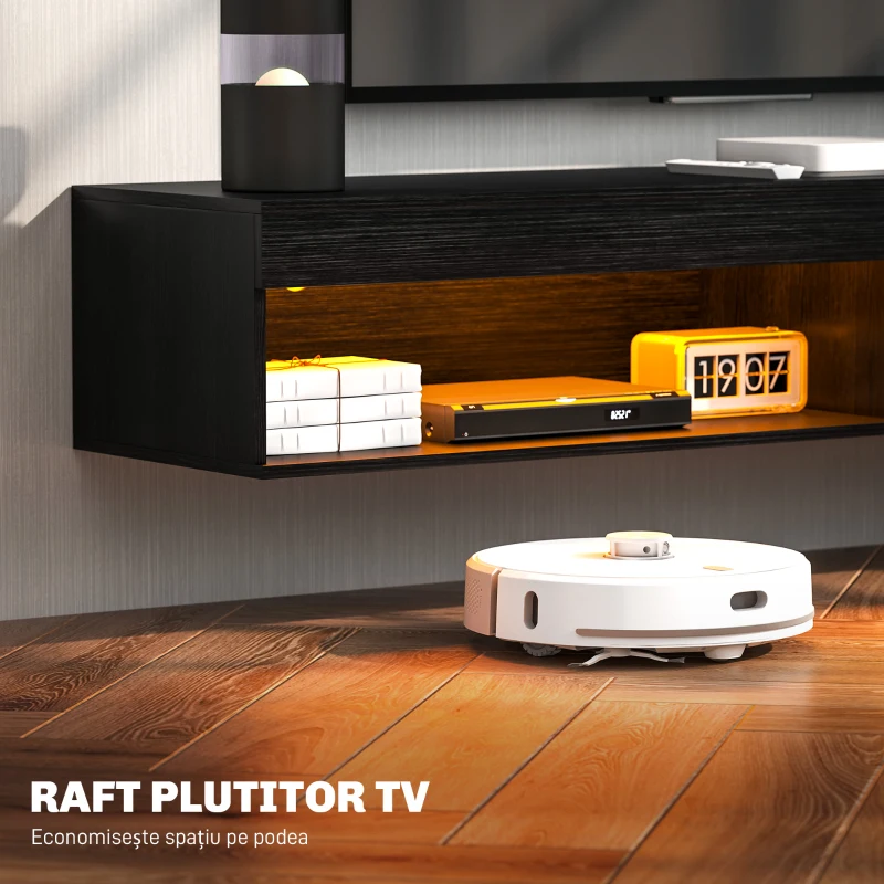 Homcom Suport TV Suspendat – LED & Rafturi, Televizoare pana la 190 cm(m-4)