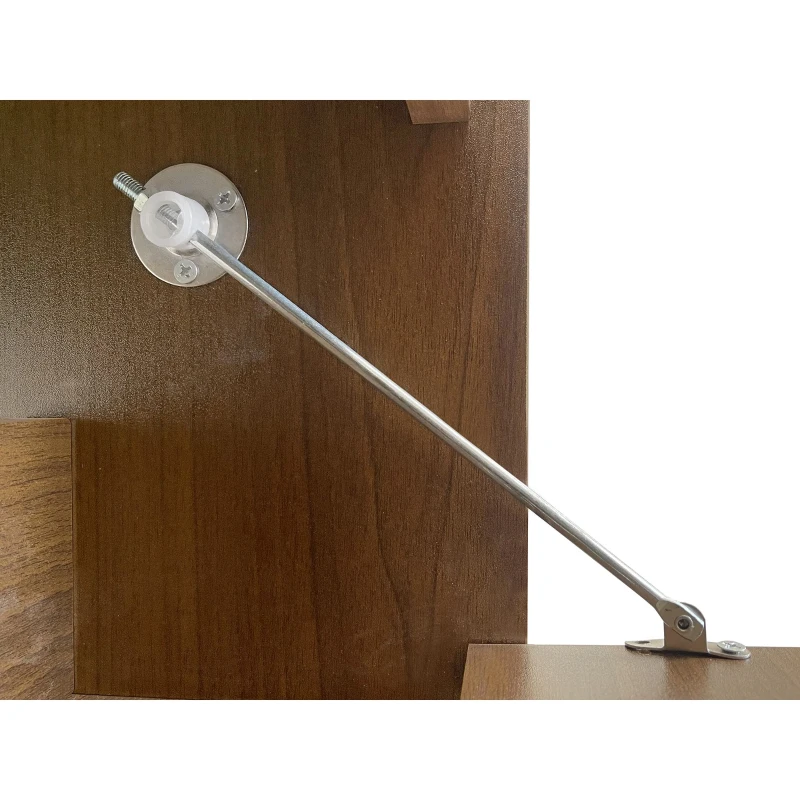 Meuble sous-lavabo suspendu 75,6 cm de longeur, avec lavabo en céramique, tiroirs, design moderne, veinure de bois brun, étanche, Marron