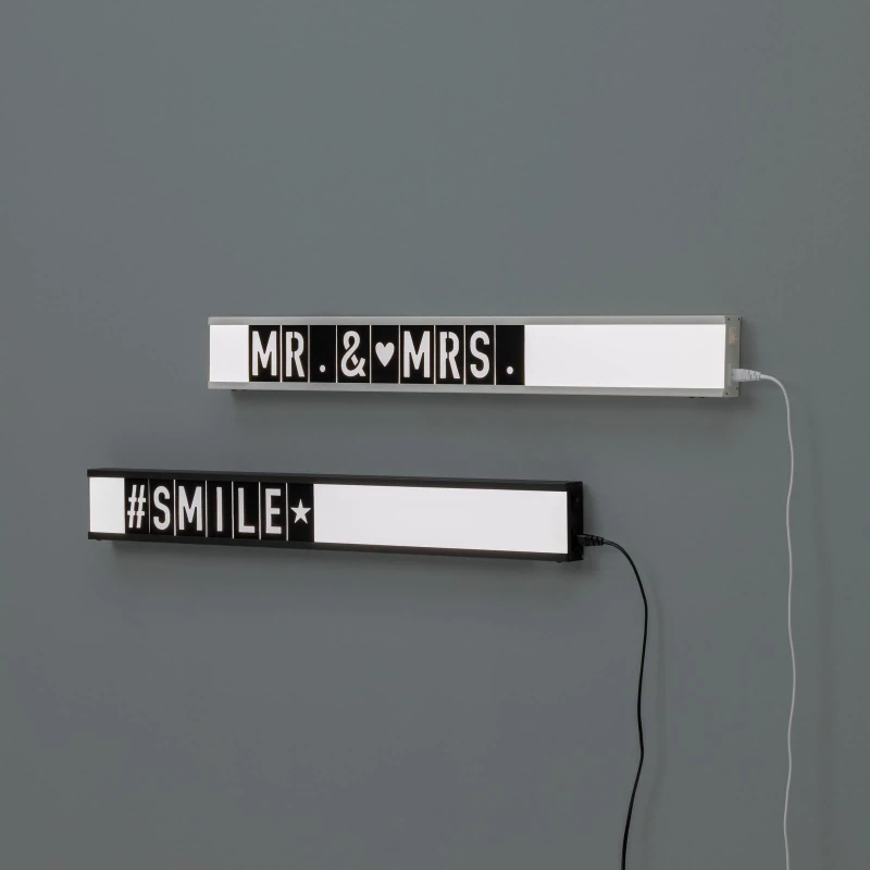 STONES Ciak lampada parete/tavolo all bianco