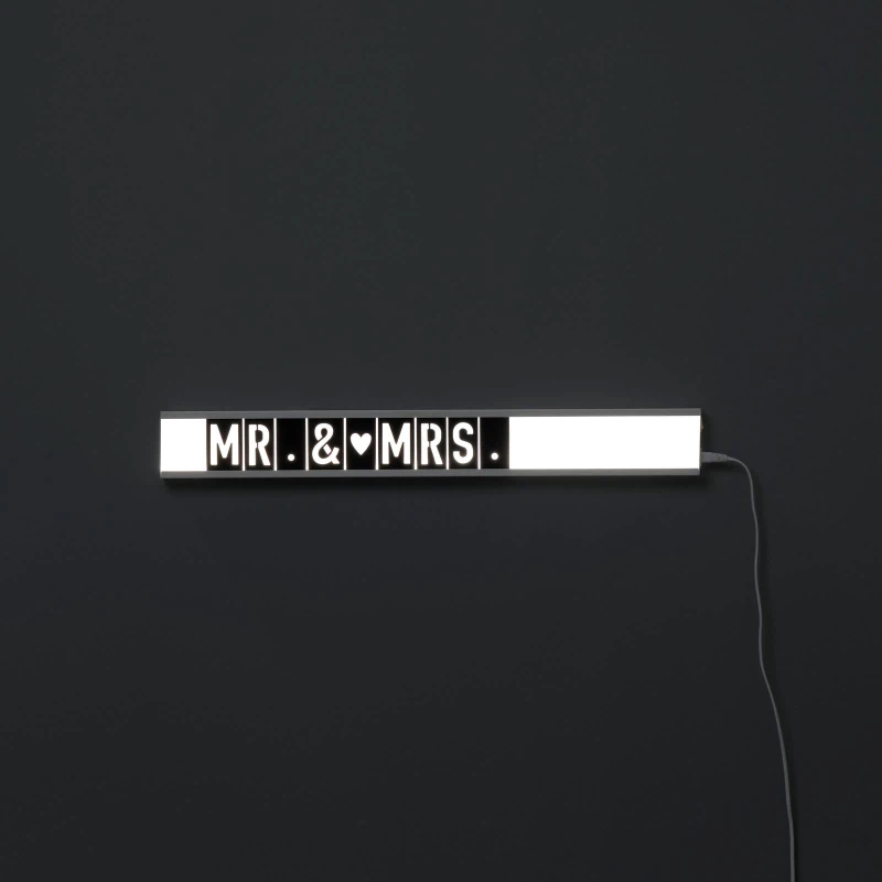 STONES Ciak lampada parete/tavolo all bianco