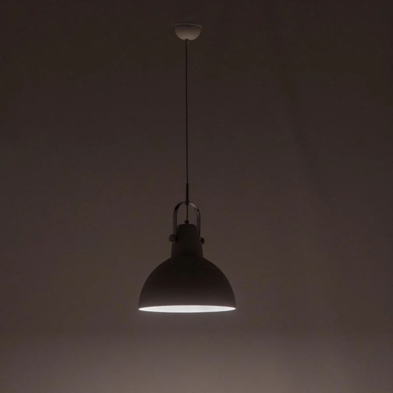 STONES Kande lampada a sospensione bianca