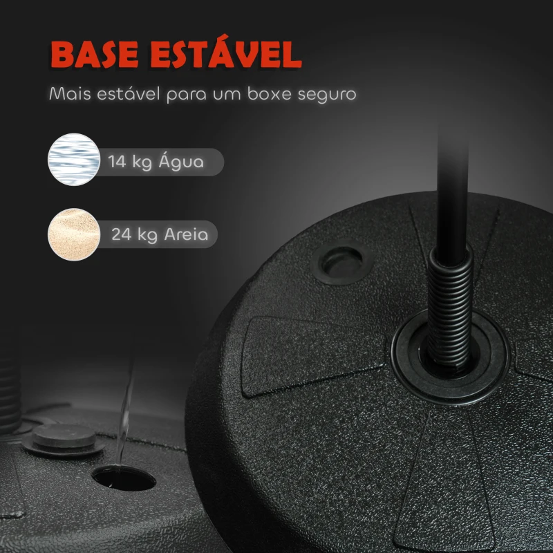AIYAPLAY Punching Ball para Crianças Kit de Boxe para Crianças com Luvas de Boxe Altura Ajustável 122,5-147 cm e Base Preenchível Vermelho