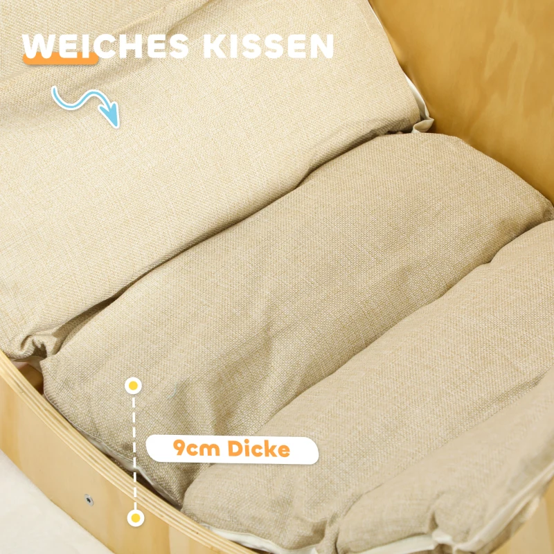 AIYAPLAY Klimbok, huśtawka, drabinka, z poduszką, dla dzieci 1,5-4 lata, do 50 kg