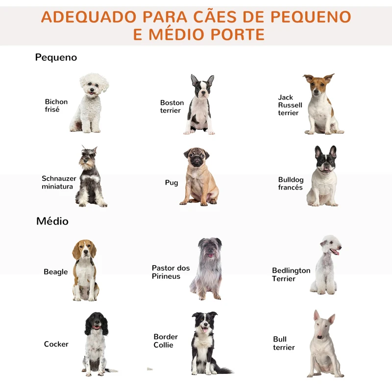 PawHut Barreira de Segurança para Cães de 3 Paineis com Estrutura de Madeira e Pés de Apoio 185x36x71 cm Marrom