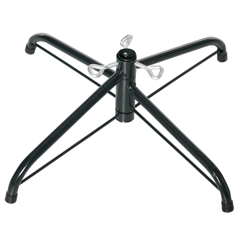 HOMCOM kerstboom met metalen standaard 631 takpunten groen Ø 81 x 210 h cm