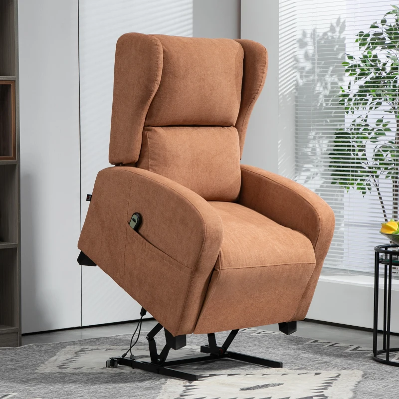 Homcom Fotoliu Electric – Reclinabil 160° cu Telecomanda & Suport Picioare