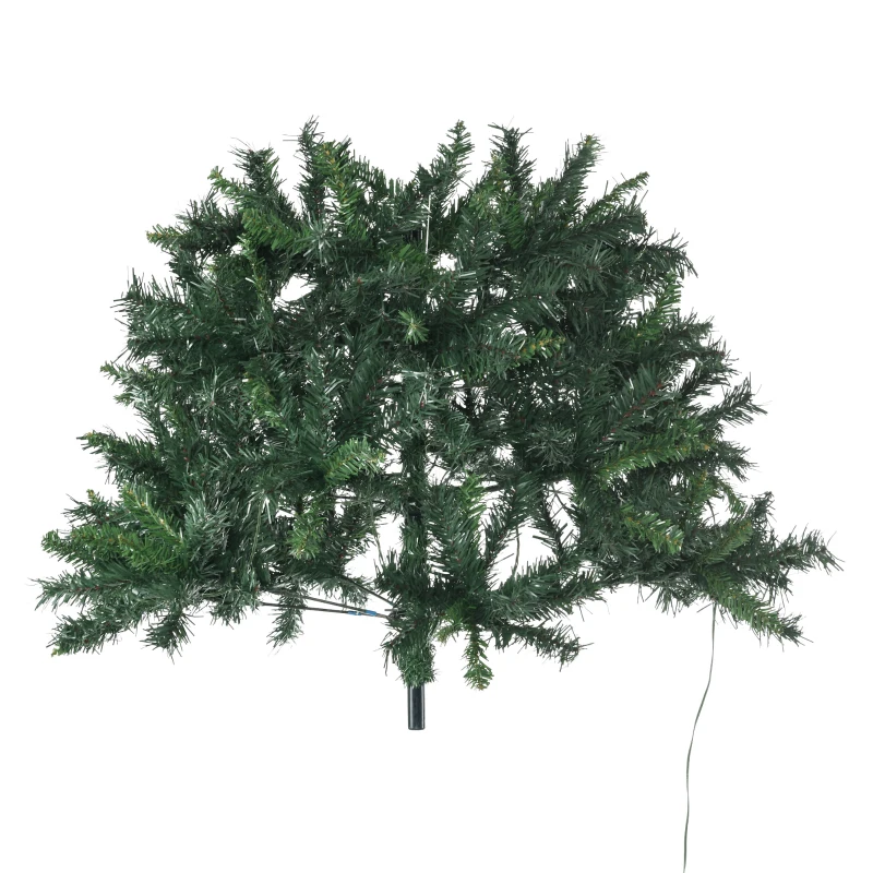 HOMCOM® kunstkerstboom | dennenboom | 200 LED‘s | Ø 112 x 180 cm | groen | Aosom.de