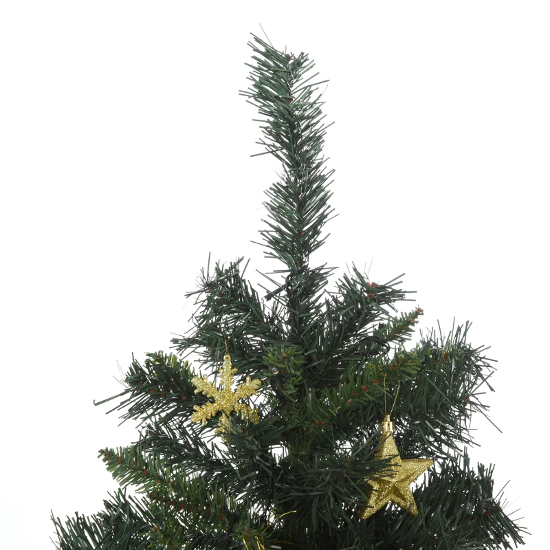 HOMCOM kerstboom dennenboom met decoratie