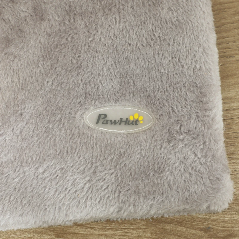 PawHut Arranhador para Gatos do Chão ao Teto 225-275 cm Torre para Gatos com Múltiplas Plataformas Sistema Anti-Tombo Cinza