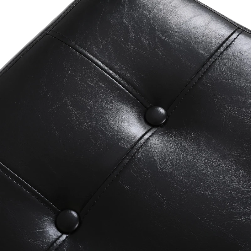 Moderne Esszimmerstühle, 2er-Set Rattan Stühle, 50,03x60,96x85,09 cm, Schwarz