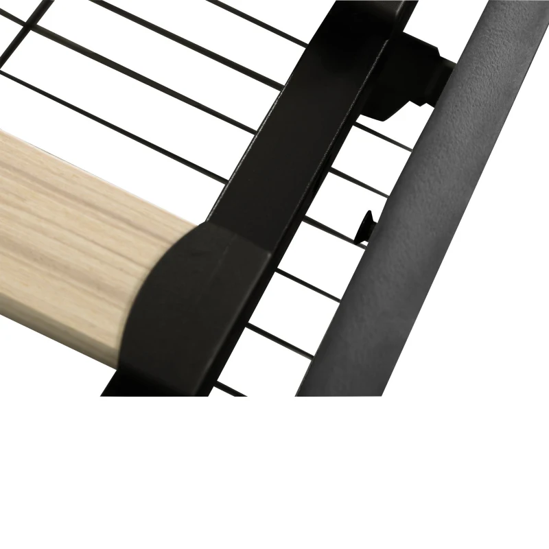 Velvet Double Upholstered Bed with 4 Storage Drawers and Adjustable Channel Tufted Headboard, Easy Assembly, 196L x 143W x 108H cm, Grey