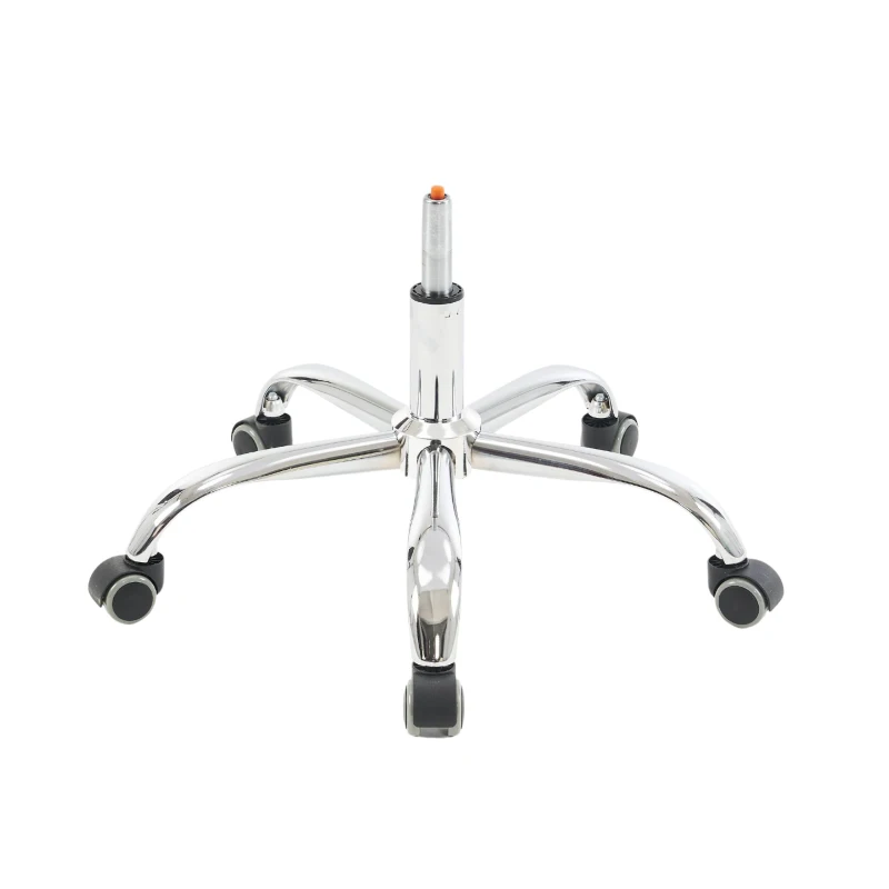 Verstellbarer und drehbarer Stuhl in Samtoptik für Büro und Zuhause, höhenverstellbar, 56x55x83 cm, Beige