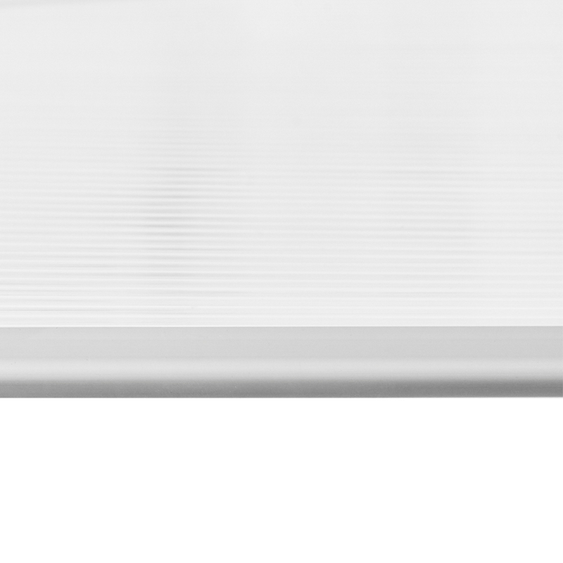 Outsunny Curved Window Door Canopy Aluminium Rigid Plastic Polycarbonate Fixed Outdoor Awning Modern Design UV Water Rain Resist