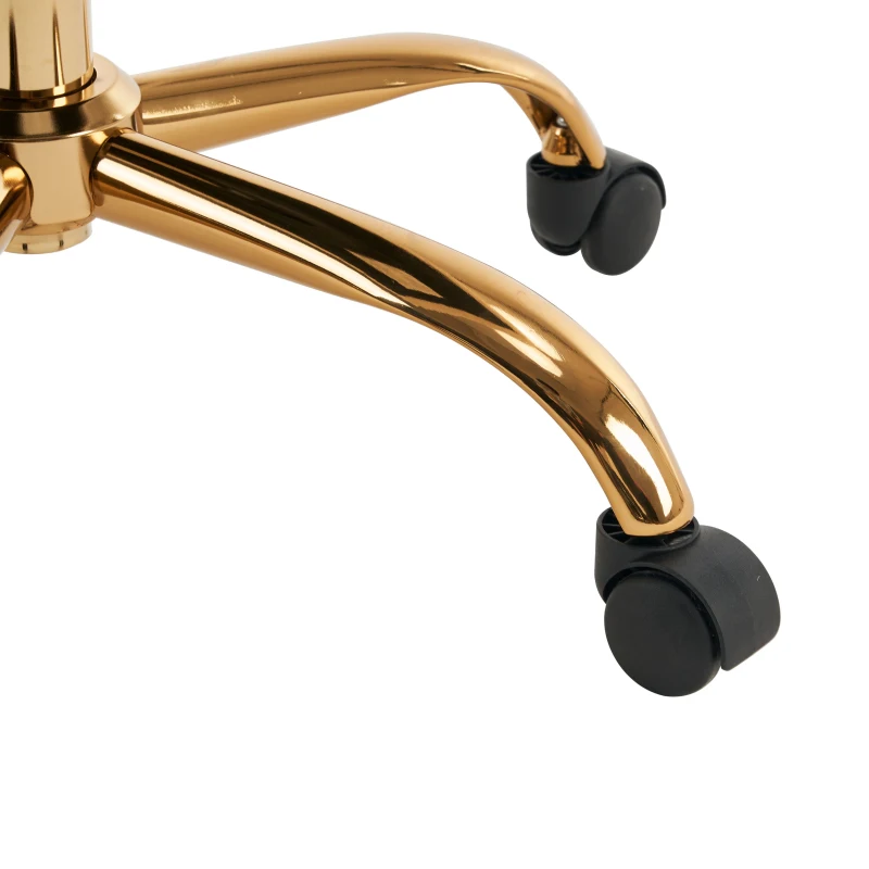 Chaise de relaxation pivotante, réglable en hauteur, en fourrure synthétique résistante à l'usure, Fauteuil de relaxation rembourrée, Blanc