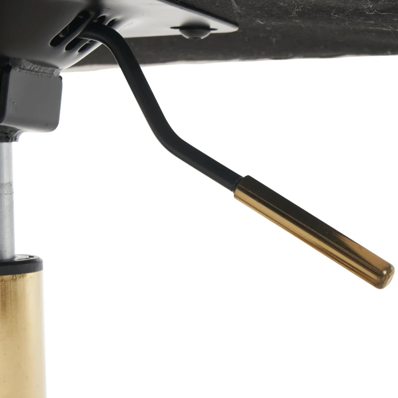 Chaise de relaxation pivotante, réglable en hauteur, en fourrure synthétique résistante à l'usure, Fauteuil de relaxation rembourrée, Blanc