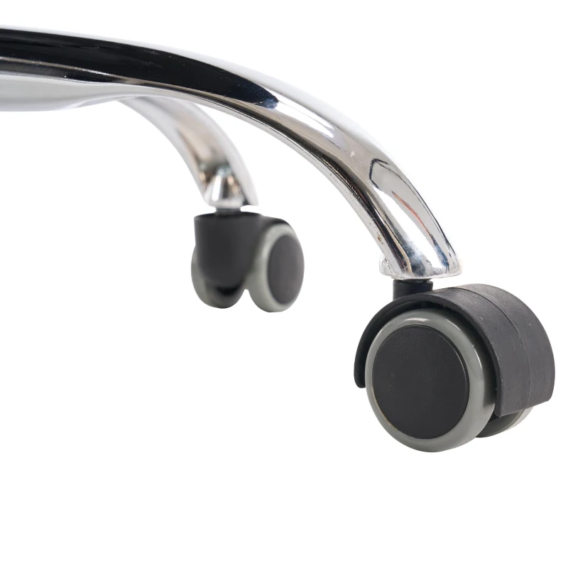 Sedia da Scrivania Girevole in Velluto, Poltrona da ufficio con Altezza Regolabile,Design ergonomico,Nero