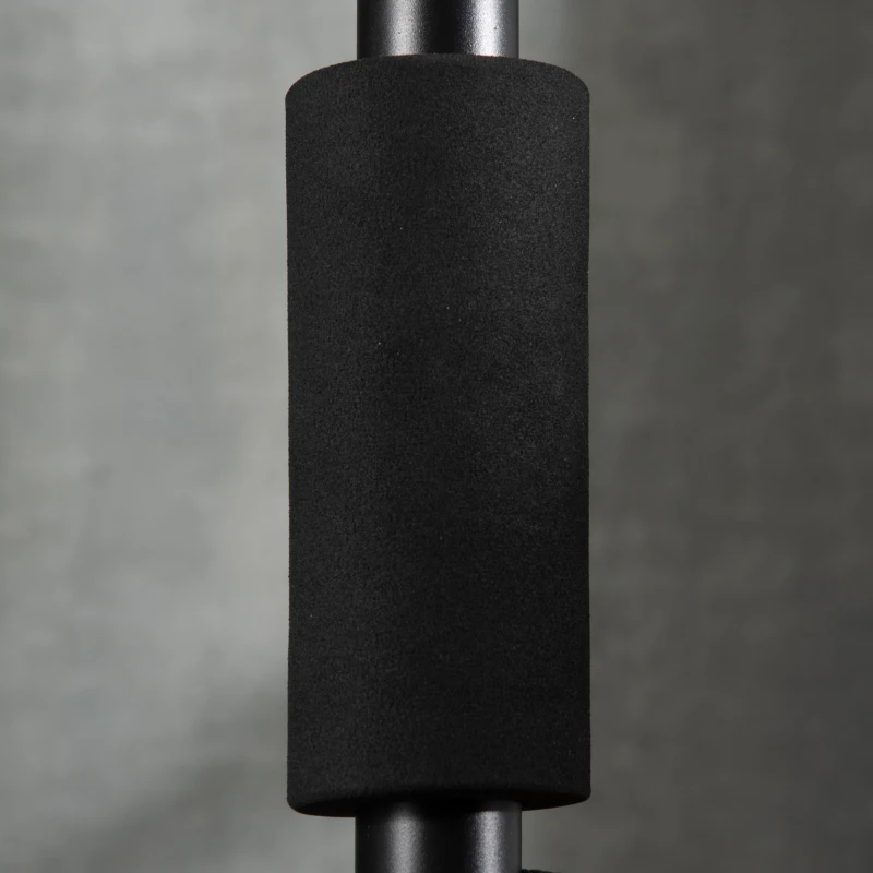 HOMCOM Fitnessapparaat voor thuis, Trainingsstation, Halterbank, Borstpers, Staal, 170x104x205 cm, Zwart