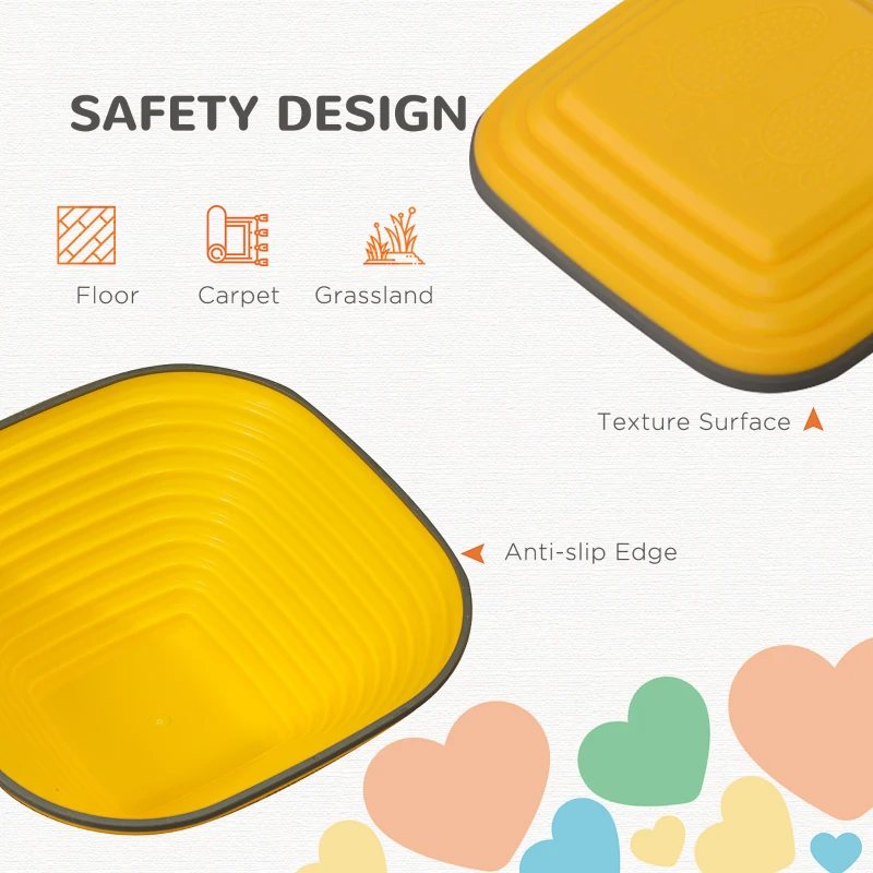 AIYAPLAY Balance Stepping Stones for Kids, 11PCs Non-Slip Stackable River Stones, Obstacle Courses for Balance & Motor Skills