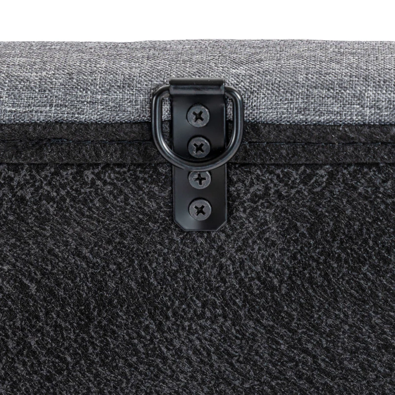 HOMCOM Cabecero de Cama 160 cm Cabezal de Cama Tapizado en PU 2 Formas de Uso Vertical o Montado a la Pared Cabecero para Dormitorio Gris