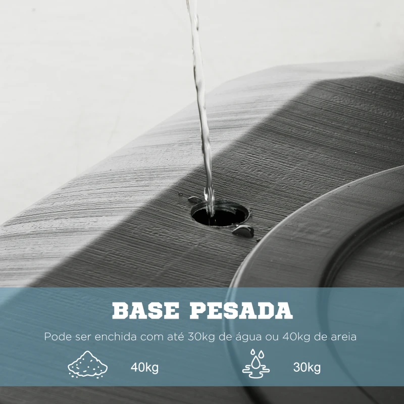 SPORTNOW Tabela de Basquetebol com Altura Ajustável Rodas Base Preenchida com Água ou Areia para Exterior 111x70,5x293-350 cm Preto