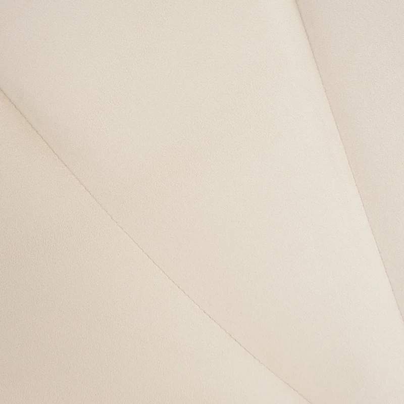 Letto Imbottito con Striscia LED Multicolore, Testiera Ondulata e Gambe Imbottite, Senza Materasso, in Velluto, 90×200 cm, Bianco e Rosa