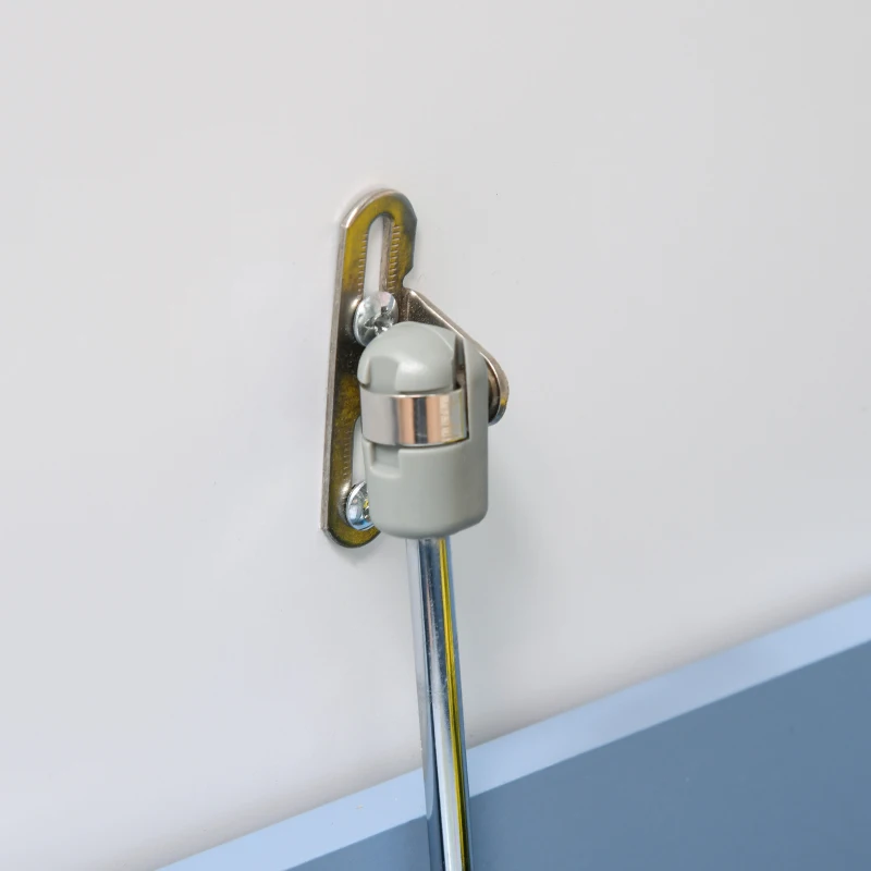 Homcom Cutie pentru Jucarii – Lemn Alb & Albastru, Camera Copii