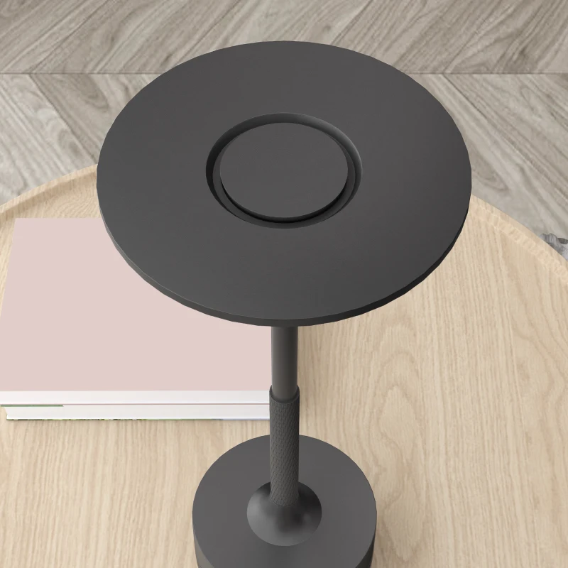 HOMCOM Lampa de Masa fara Cablu cu Baterie Reincarcabila Culori Lampa Tactila LED pentru Dormitor Camera de Zi Negru lampa de masa veioza decor stil vintage decor casa iluminat casa lampa din rattan otel lemn metal