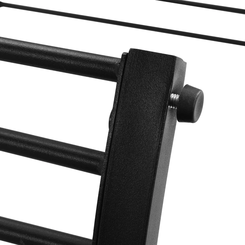 High Gloss Nesting Coffee Table with Marble Pattern Top, Storage Drawers, Modern Round Side Tables for Living Room, White+Black