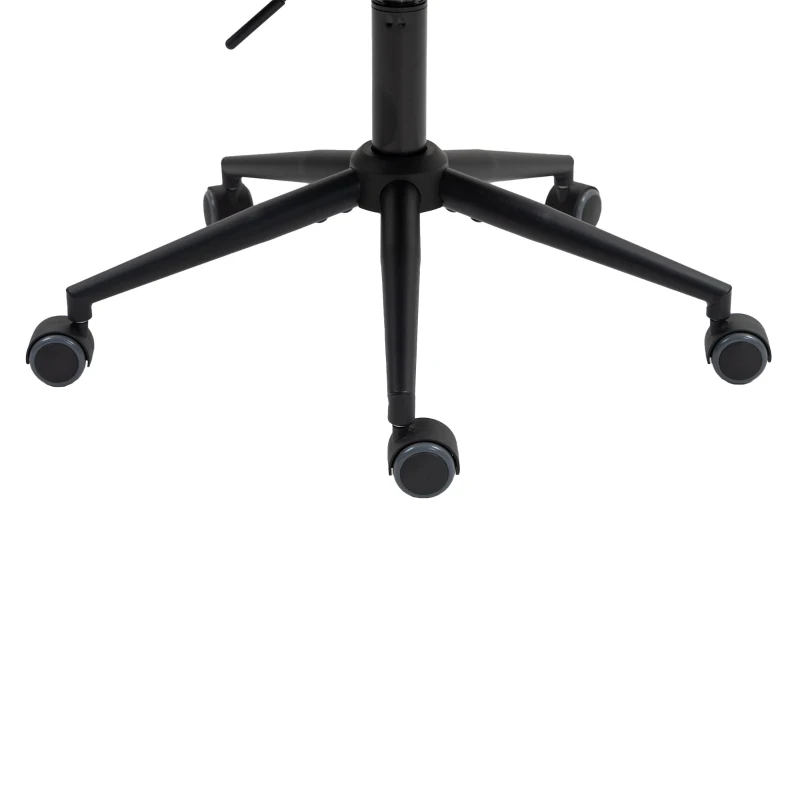 Sedia da Ufficio Morbida in Velluto per Trucco, Poltrona da Soggiorno Girevole ed Ergonomica,Regolabile in Altezza,Beige