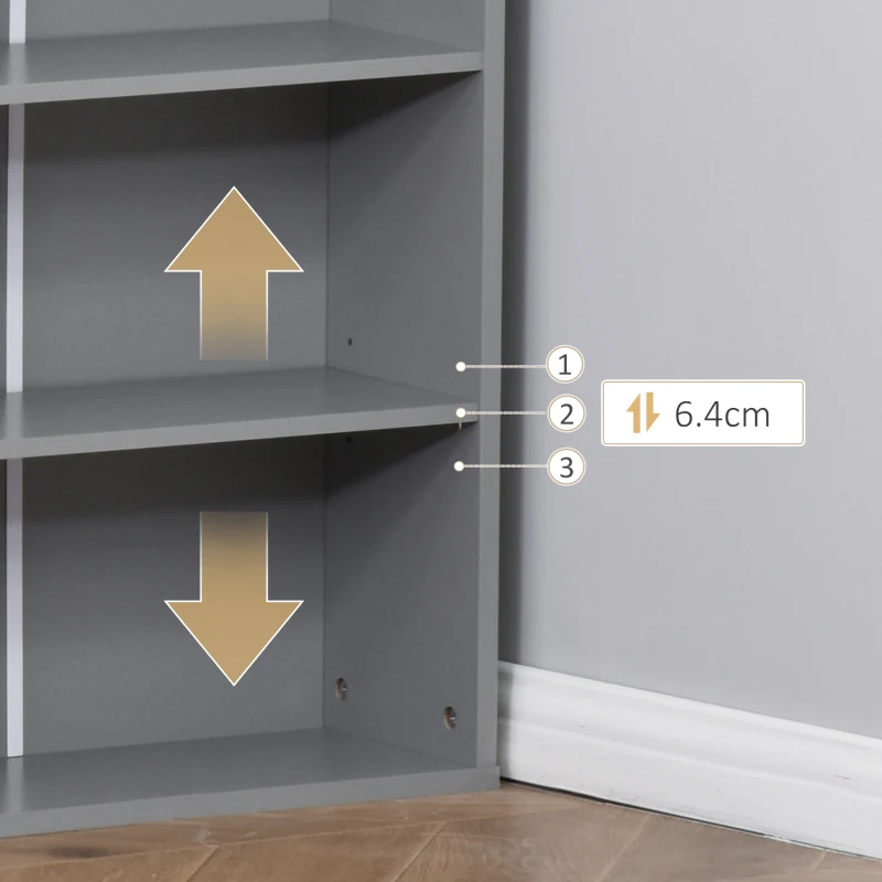 Homcom Birou Pliabil 3-in-1 – Biblioteca, Tabla & Masa Dining, 98×153 cm