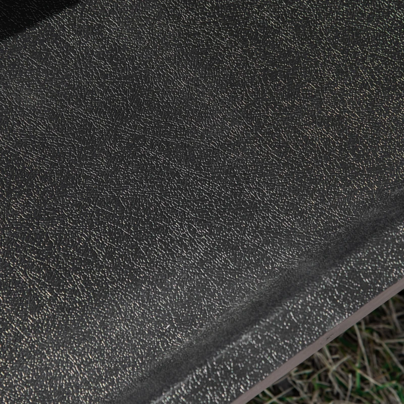 PawHut Coelheira de Madeira Exterior de 2 Níveis Gaiola para 1-2 Coelhos com Telhado com Abertura Comedouro Bandejas Removíveis Rampa e Portas com Fechadura 122x50x101cm Cor Areia