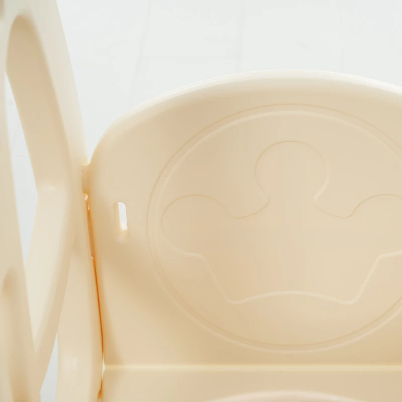 Ensemble de jeu multifonction 5-en-1 pour enfants avec balançoire, toboggan, échelle de grimpe, panier de basket et télescope, 157×145×121 cm, Marron + Blanc Antique