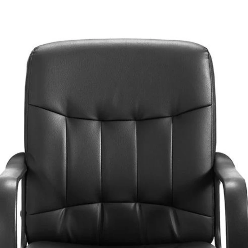 360° Swivel Computer Chair with Tilt High Back, Lock Function, Adjustable Height Office Desk Chair Ergonomic, 53L x 53W x 106H cm, Black