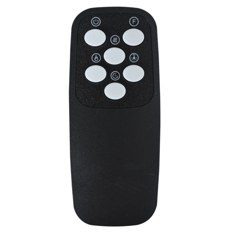 Wand- und Einbau-Elektrokamin, Fernbedienung & Touchscreen, 132×46,5×12 cm, Schwarz