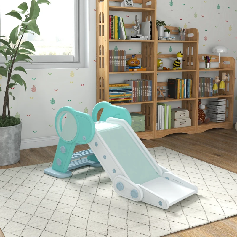 AIYAPLAY Foldable Kids Slide, Freestanding Baby Slide, for Ages 1.5-3 Years