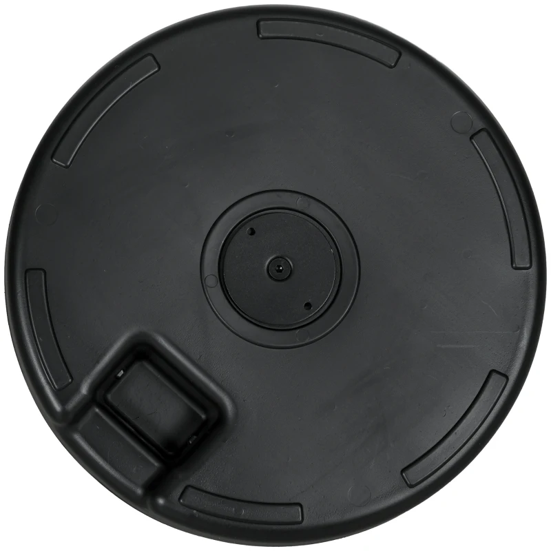 Outsunny Baza rotunda 29kg pentru umbrela de soare, Negru