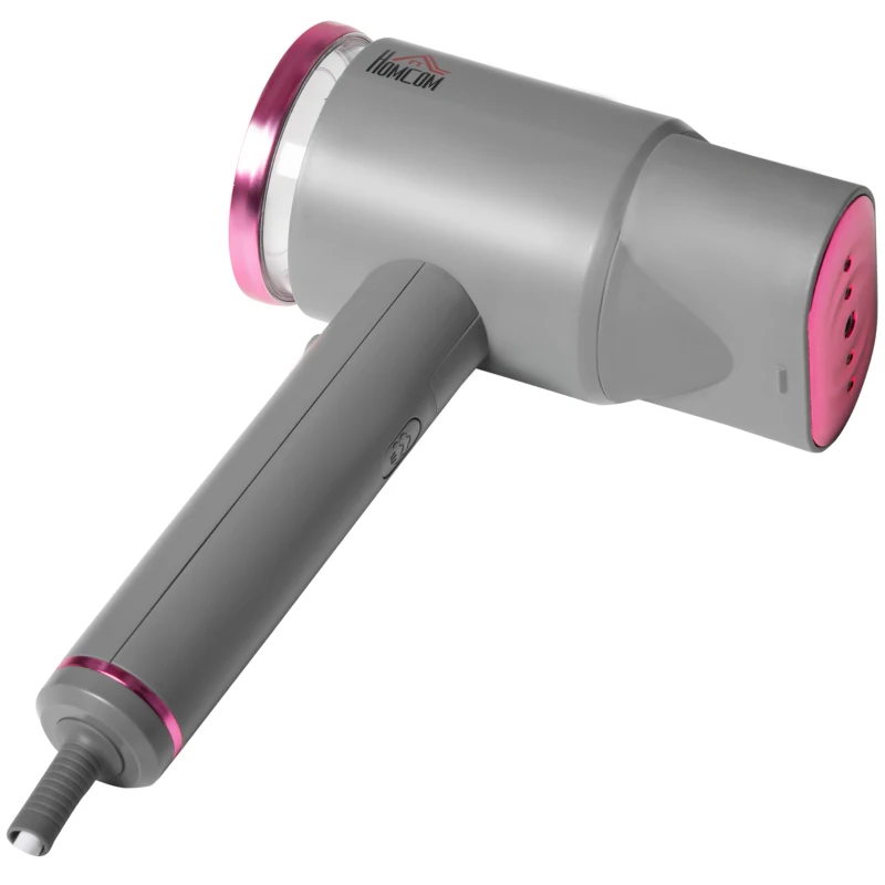 HOMCOM Défroisseur vapeur vertical prêt en 30s réservoir 160 ml Défroisseur à main de voyage 1520 W - portable et léger