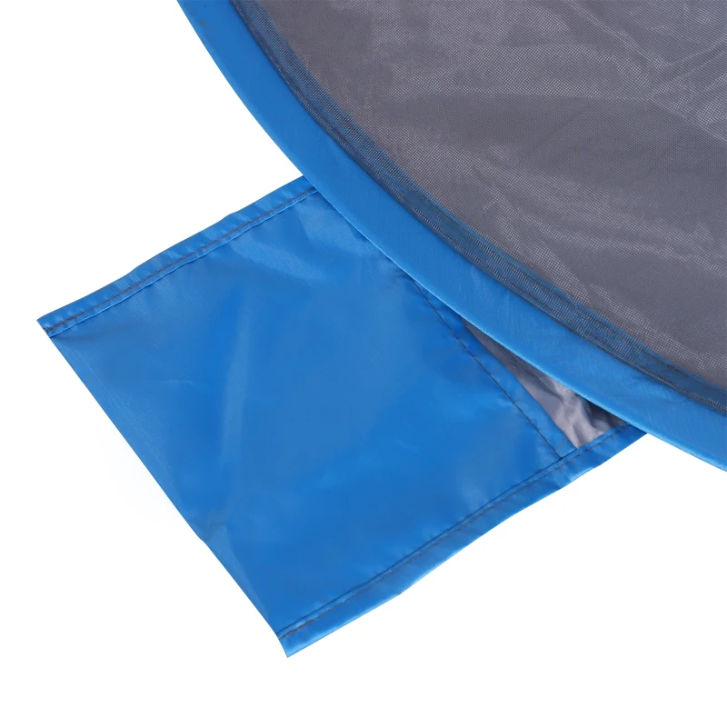 Outsunny Tenda de Praia Dobrável Pop-Up para 1-2 Pessoas com 1 Porta 2 Janelas e Bolsa de Transporte 200x120x90 cm Azul