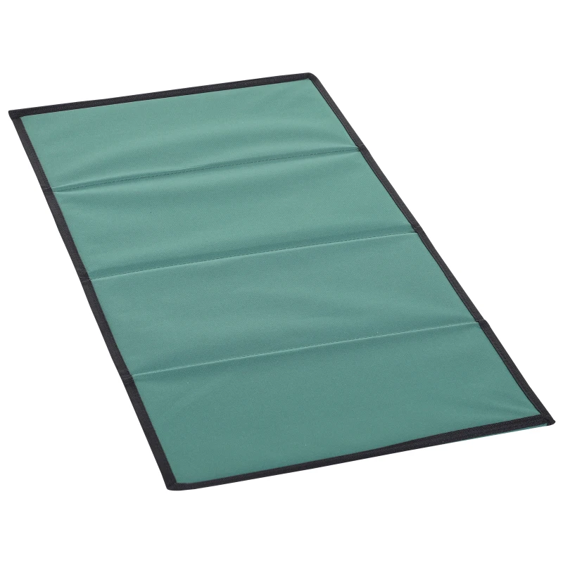 Outsunny Bollerwagen Faltbarer Handwagen 360° Gartenwagen Transportwagen mit  Teleskop Griff Verstellbarer Griffhöhe Strandwagen bis 70 kg Tragkraft Metall Oxford Grün 108 x 55 x 59-89 cm